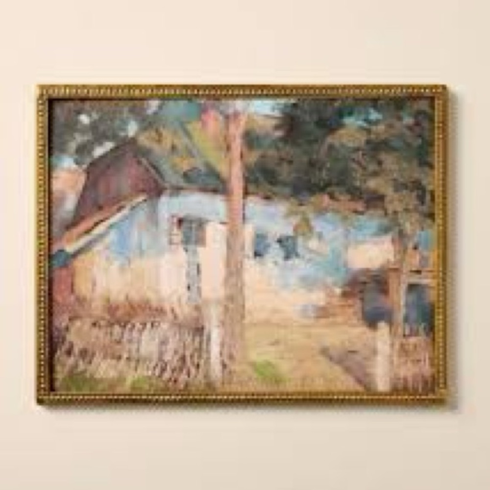 Hearth & Hand with Magnolia 11"x 14" Serene Cottage Framed Canvas
Wall Art
